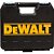 Maleta plástica para transporte de parafusadeira/furadeira 35cm x 14cm x 10cm DWST1223 DEWALT - Imagem 2