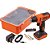 Parafusadeira/furadeira 3/8" a bateria 12V 0 - 900/min (rpm) carregador bivolt com caixa plástica e 13 acessórios LC12SC-BR BLACK+DECKER - Imagem 7