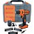 Parafusadeira/furadeira 3/8" a bateria 12V 0 - 900/min (rpm) carregador bivolt com maleta e 31 acessórios LC12SC-BR BLACK+DECKER - Imagem 2