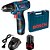 Parafusadeira/furadeira a bateria 12V 2,0 ah carregador bivolt automático GSR 120-LI BOSCH - Imagem 1
