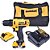 Parafusadeira/furadeira a bateria 12V carregador bivolt automático DCD710D2 -BR DEWALT - Imagem 1