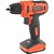 Parafusadeira/furadeira a bateria 12V carregador bivolt automático BLACK+DECKER - Imagem 1