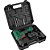 Parafusadeira/furadeira a bateria 12V fonte bivolt automática PFD 120 DWT - Imagem 4