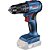 Parafusadeira/furadeira de impacto + chave de impacto (GSB 185-LI + GDR 18V-200) com maleta de alumínio 0615A0025X BOSCH - Imagem 3