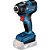 Parafusadeira/furadeira de impacto + chave de impacto (GSB 185-LI + GDR 18V-200) com maleta de alumínio 0615A0025X BOSCH - Imagem 7