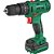 Parafusadeira/furadeira de impacto a bateria 12V fonte bivolt automática PFD 120I DWT - Imagem 1