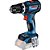 Parafusadeira/furadeira de impacto a bateria sem bateria e sem carregador GSB 18V-90 C BOSCH - Imagem 1