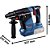 Martelete perfurador/rompedor a bateria 18V (não acompanha) SDS Plus GBH 187-LI 06119231E1 BOSCH - Imagem 3