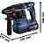 Martelete perfurador/rompedor a bateria SDS Plus 18V GBH 185-LI 06119240E1 BOSCH - Imagem 4