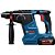 Martelete perfurador/rompedor a bateria SDS Plus 18V GBH 187-LI 06119211E0 BOSCH - Imagem 3