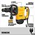 Martelo rompedor MAX D 25832K-B2 220V 1.350W 1.450 - 2.900 IPM DEWALT - Imagem 2