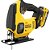 Serra tico-tico a bateria 20V MAX com 1 bateria e 1 carregador SCJ600D1K-BR STANLEY - Imagem 1