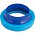 Anel de vedação para vaso sanitário base de borracha azul com guia plástica 21101000101 TEKBOND - Imagem 1