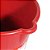 Balde de plástico extraforte 12 litros vermelho NOVE54 - Imagem 2