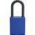 Cadeado com haste e corpo em plástico com segredo diferenciado 38mm azul C 7077 BRADY - Imagem 1