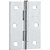 Dobradiça para porta 2.1/2" em ferro zincado VONDER - 24 unidades - Imagem 1
