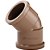 Joelho 45° soldável 50mm 419 KRONA - 10 unidades - Imagem 1