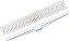 Ralo linear com grelha modelo seco branco 50cm 20102117 PLASTILIT - Imagem 1