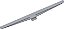 Ralo linear com grelha modelo seco cinza 50cm 20102119 PLASTILIT - Imagem 2