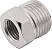 Adaptador 1/2" macho x 1/4" fêmea pacote com 20 unidades VONDER - Imagem 2