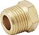 Adaptador para rosca 1/2" macho x 1/4" fêmea VONDER - Imagem 1