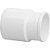Bucha de redução longa para esgoto 50mm x 40mm 592 KRONA - 25 unidades - Imagem 1