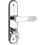 Fechadura externa espelho em aço inox modelo 1801/21 STAM - Imagem 1