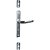 Fechadura Pop Line externa trio tetra cromada SOPRANO - Imagem 2