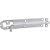 Fecho redondo 3" 76,2mm zincado encartelado VONDER - Imagem 1