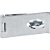 Porta cadeado zincado 3.1/2" - 88,9mm encartelado VONDER - Imagem 3