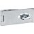 Porta cadeado zincado 3.1/2" - 88,9mm VONDER - 12 unidades - Imagem 2
