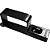 Porta-cadeado para portão nº5 91mm x 56mm preto para cadeado 30mm 73505 DOVALE - Imagem 1
