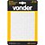 Feltro autoadesivo branco quadrado 22mm VONDER - Imagem 2