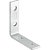 Cantoneira para cortina 4cm x 4cm zincada com 4 peças VONDER - Imagem 3