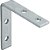 Cantoneira para cortina 5cm x 5cm zincada com 4 peças VONDER - Imagem 1