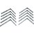 Cantoneira para cortina 6cm x 8cm zincada pacote com 10 peças VONDER - Imagem 4