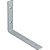 Cantoneira para cortina 6cm x 8cm zincada pacote com 10 peças VONDER - Imagem 3