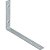 Cantoneira para cortina 7cm x 11cm zincada pacote com 10 peças VONDER - Imagem 3