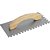 Desempenadeira de aço dentada 250mm x 120mm NOVE54 - Imagem 1