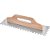 Desempenadeira de aço dentada 390mm x 120mm NOVE54 - Imagem 2