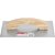Desempenadeira de aço lisa 250mm x 120mm NOVE54 - Imagem 2