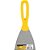 Espátula de aço inox 8cm com cabo plástico VONDER - Imagem 3