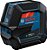 Nível a laser de 2 linhas verdes 50m precisão ± 0,3 mm/m com suporte rotativo tripe e bolsa GCL 2-50g 0601066M01 BOSCH - Imagem 1