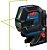 Nível a laser de 2 linhas verdes 50m precisão ± 0,3 mm/m com suporte rotativo tripe e bolsa GCL 2-50g 0601066M01 BOSCH - Imagem 10