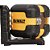 Nível a laser 16m 2 linhas verdes precisão +/- 0,6 mm/m suporte magnético integrado DW08802CG DEWALT - Imagem 2