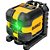 Nível a laser 16m 2 linhas verdes precisão +/- 0,6 mm/m suporte magnético integrado DW08802CG DEWALT - Imagem 7