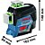 Nível a laser 120 metros 3 linhas 0601063T01 BOSCH - Imagem 3