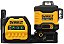 Nível a laser 3 linhas verdes 70 metros 12V / 20V MAX sem bateria e sem carregador DCLE34030GB DEWALT - Imagem 1