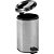 Lixeira redonda 12 litros inox cinza VONDER - Imagem 6