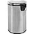 Lixeira redonda 12 litros inox cinza VONDER - Imagem 10